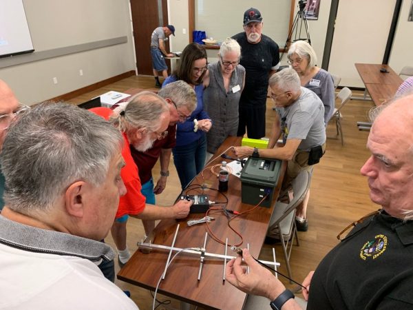 Antenna Swr Meeting Activity Williamsburg Area Amateur Radio Club